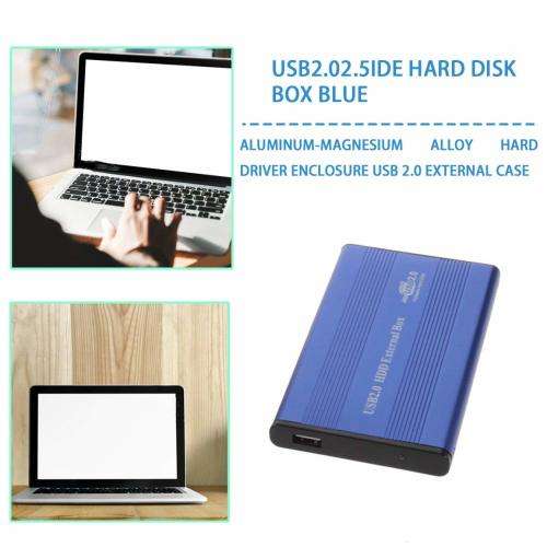 HDD Enclosure USB 2.0 2.5 Inch Laptop IDE Aluminum Magnesium Alloy