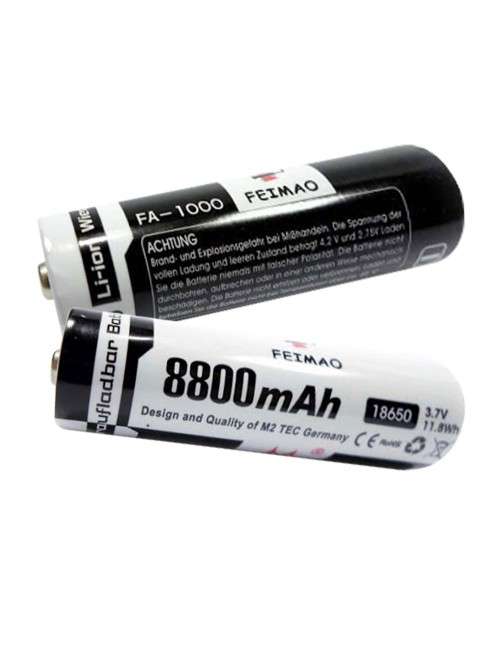 18650 Lithium-Ion Rechargeable Battery 8800 MAh