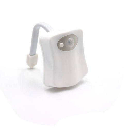 8 Color Toilet Light Motion Sensor Battery Powered Automatic LED Night Light Waterproof