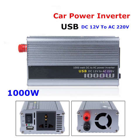 1000W 24V to 230V Modified Sine Wave Power Inverter Truck Voltage Converter