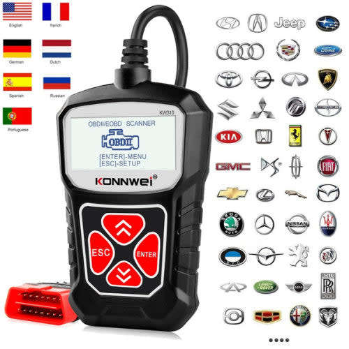 Auto Diagnostic Scanner Universal OBD Car Diagnostic Tool