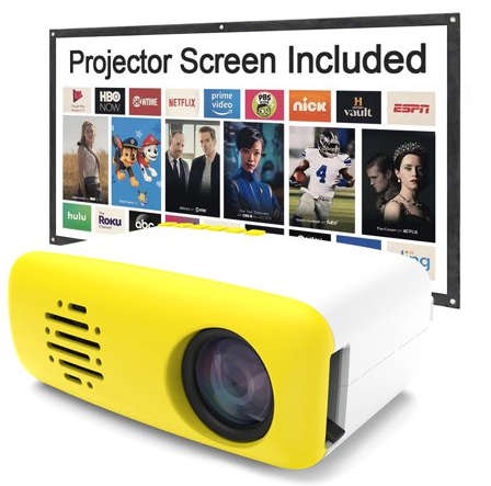 Mini Projector LED Smart Home Theater Projector