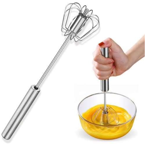 Stainless steel egg beater manual whipping cream egg beater