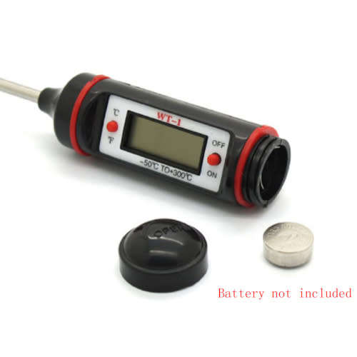 Digital Food Thermometer With Stainless Steel Sensor Probe Kitchen Tools