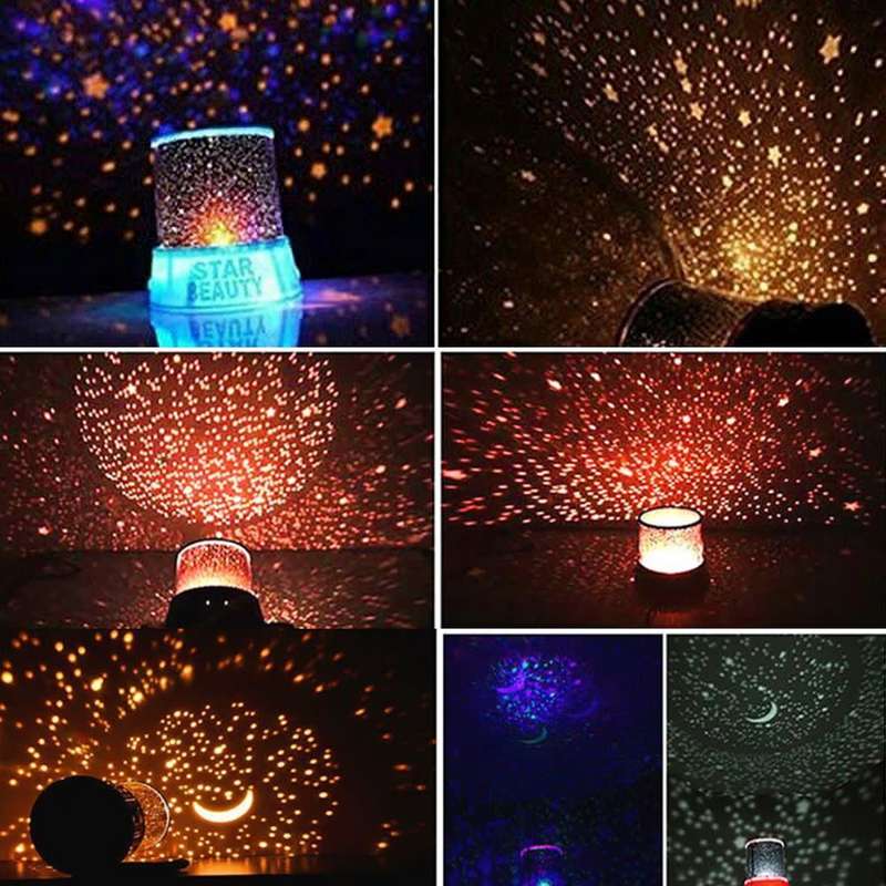 Bedroom Decor Projector Lamp Night Lights Star Projector LED Galaxy Light
