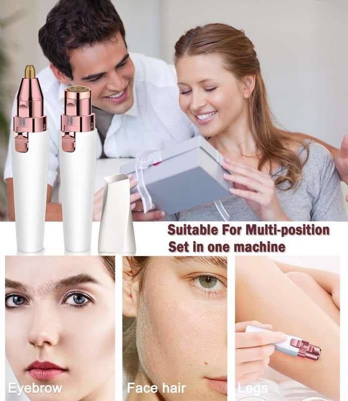 USB Rechargeable Eyebrow Trimmer for Eyebrows and Eyebrows