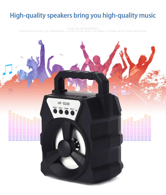 Multifunction  Speaker  Small Woofer with RGB Lights