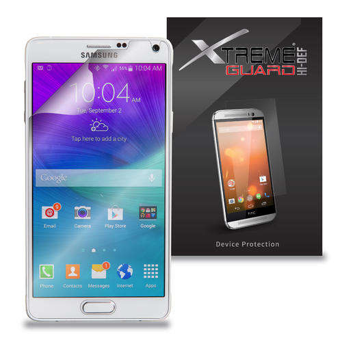 HD XtremeGuard HI-DEF Screen Protector Cover For Samsung Galaxy Note 4