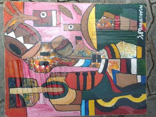 Investment Speelman  Mahlangu oil on board