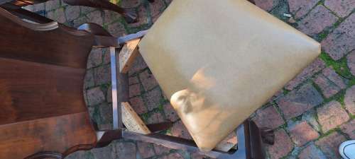Imbuia Ball and Claw Dining Chairs
