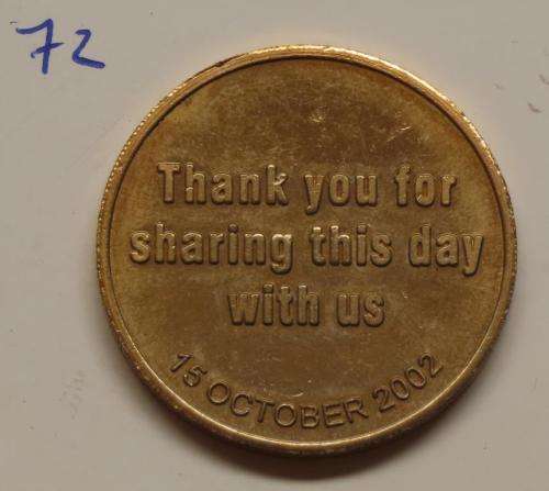 2002 PetroSA Medallion