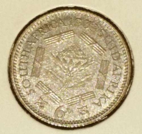 1939 Fibre 6d