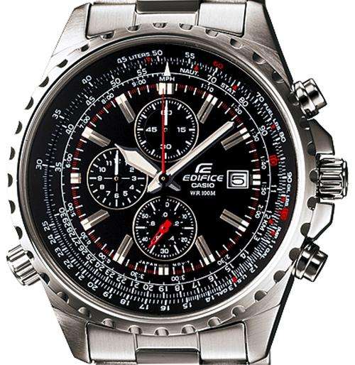 ** IN-STOCK ** CASIO EDIFICE PILOT CHRONOGRAPH WATCH ** BRAND NEW ** EF-527D-1AV