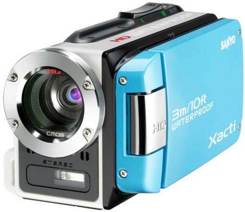 NEW SANYO XACTI VPC-WH1 HD (Waterproof 3-Meters) ** Free Shipping **