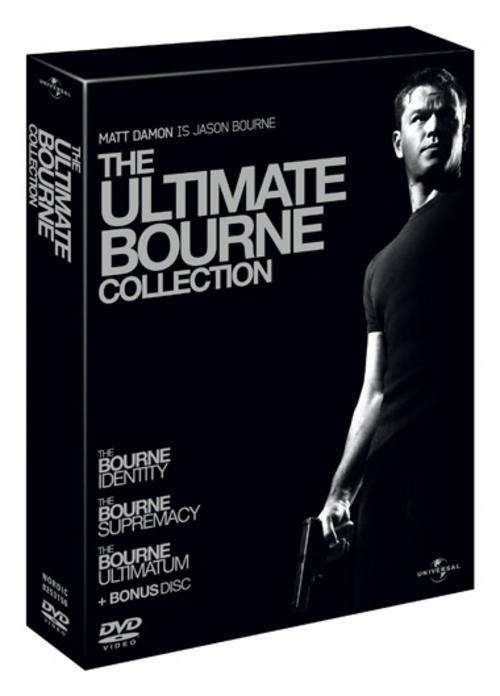 The Ultimate Bourne Collection - 3 DVD Disc Set ** Brand New & Sealed **