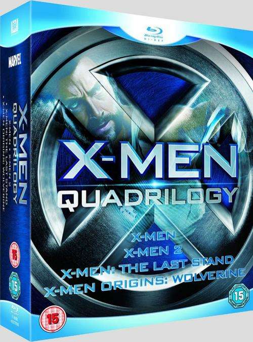 X-Men Quadrilogy: 7-Disc Box Set [Blu-Ray] ** Brand New & Sealed **