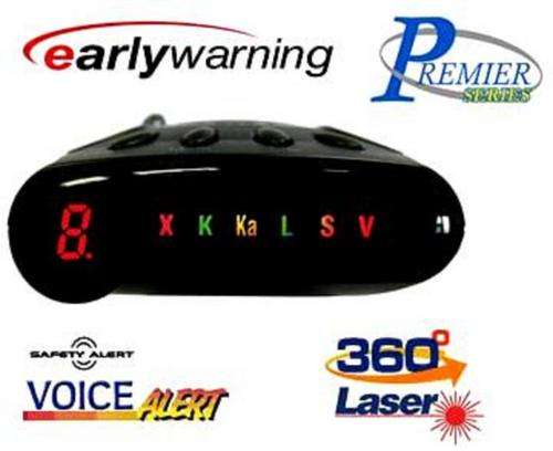EarlyWarning EW-4100 Premier Radar & Laser Detector ** Top of the Range ** Brand New **