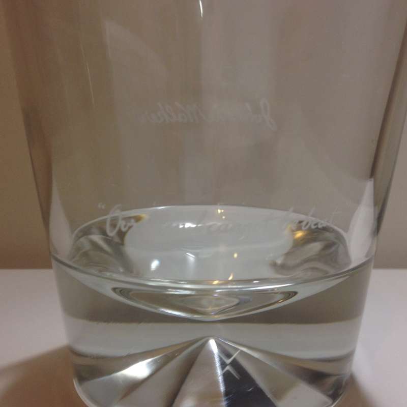 Johnnie Walker - Prism Base Rocks Glass - Limited Edition