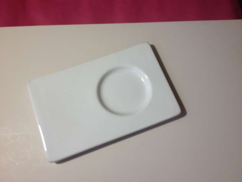 Porcelain Cup Holder/Saucer