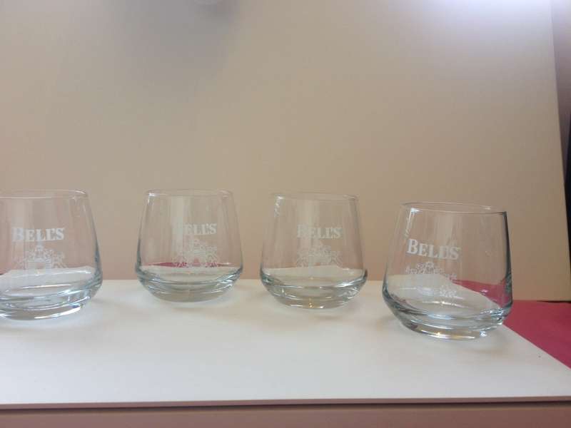 4 x Bell`s Scotch Whiskey Tumblers - Limited Edition