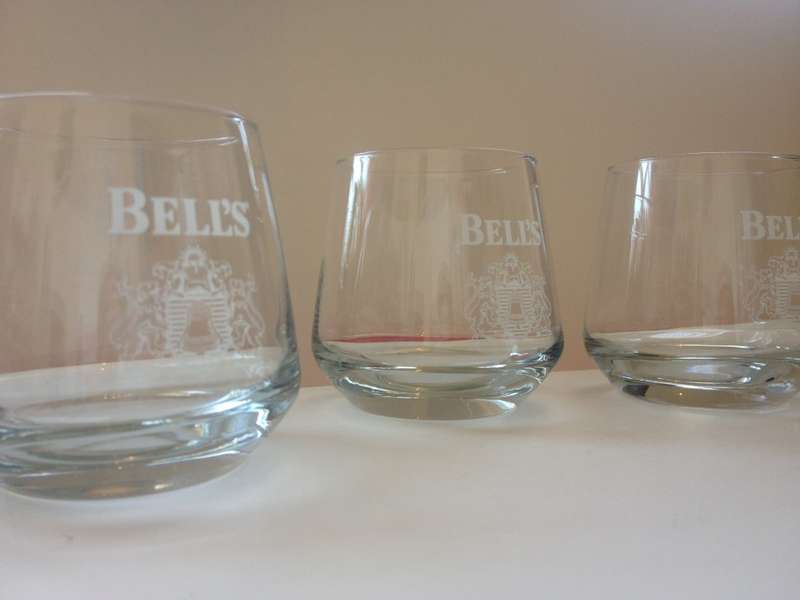 4 x Bell`s Scotch Whiskey Tumblers - Limited Edition