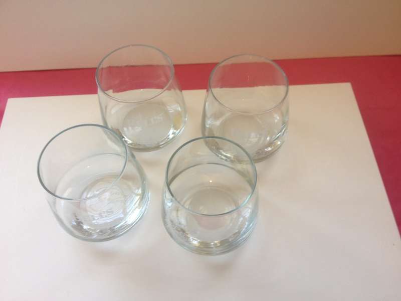 4 x Bell`s Scotch Whiskey Tumblers - Limited Edition