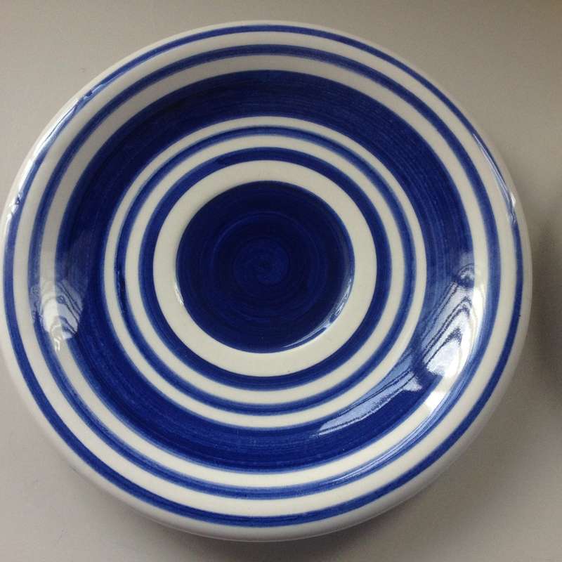 Italian Designer Migo Porcelain Side Plate Set of 3