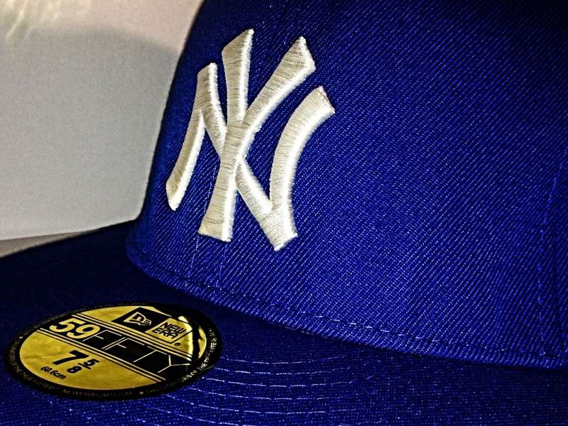 The ICONIC Original Blue New York Yankees MLB Baseball Cap 59Fifty by NewEra