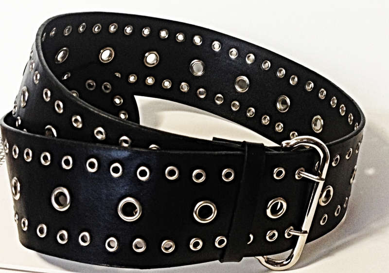 Wide waist double pong belt