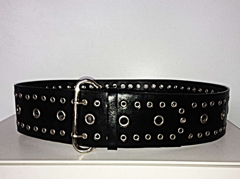 Wide waist double pong belt