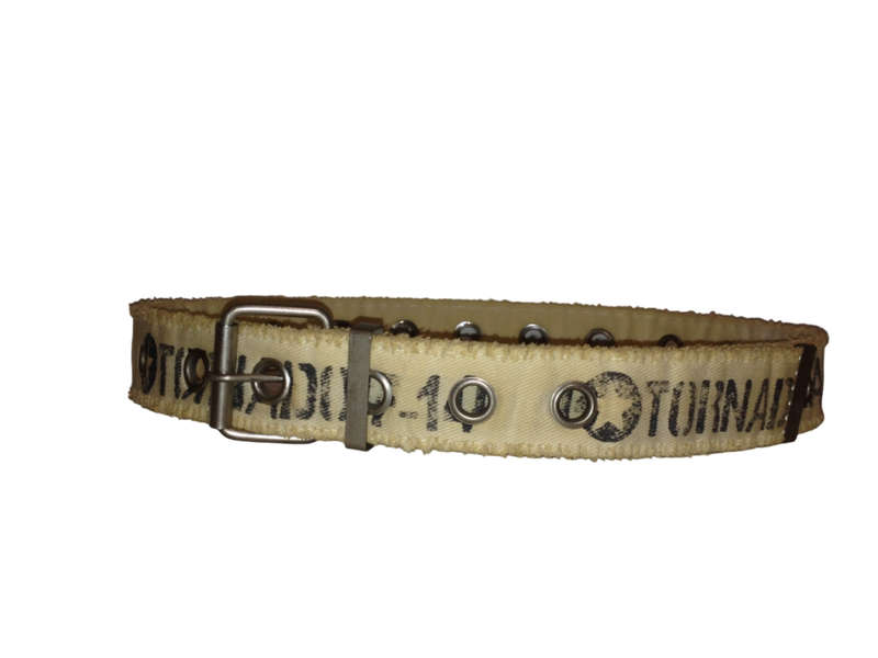 Vintage Tornado F-14 Canvas Adjustable Belt