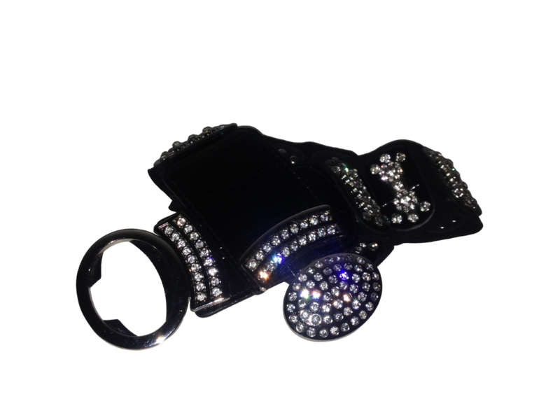Vintage Diamante Elastane Belt