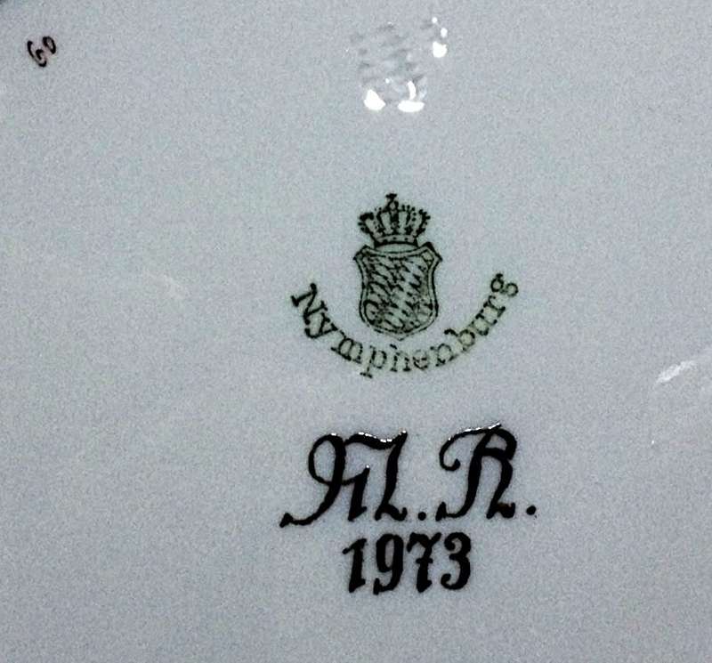 Royal Nymphenburg Porcelain Plate  Limited Edition (1973)