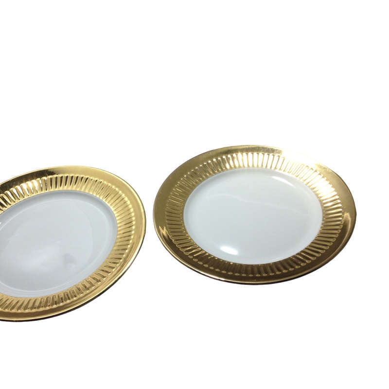 Two Unique & Rare Royal Worcester Porcelain Plates