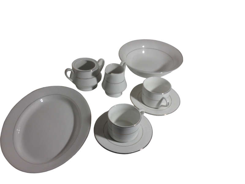 30cm Serving Platter from the Classic Gold Series by Tienshan