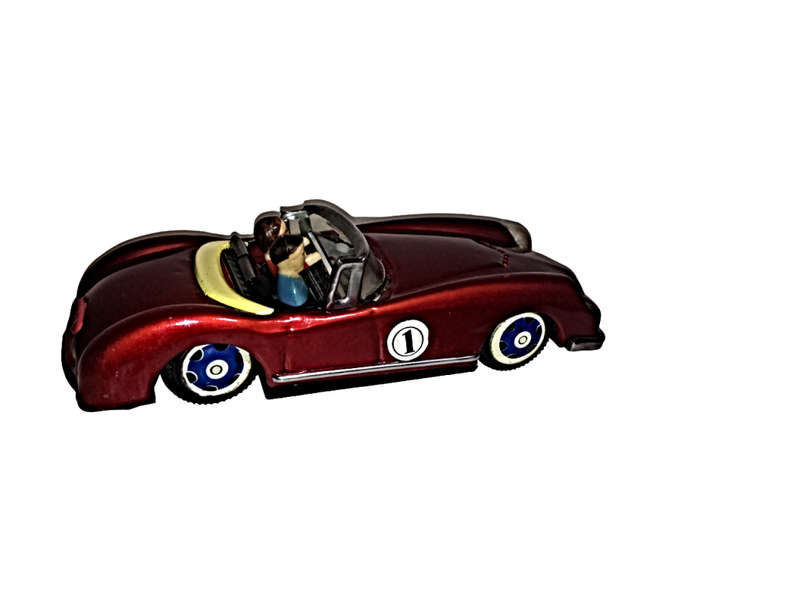 Classic Red Vintage Voiture Racing Car