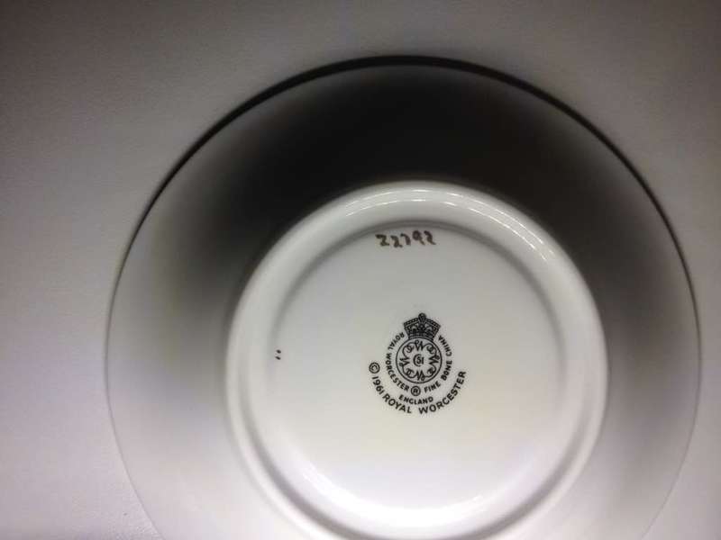 Royal Worcester Collectible Set  1961 Limited Edition