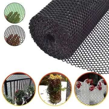Plastic Garden Chicken wire mesh fencing - Black