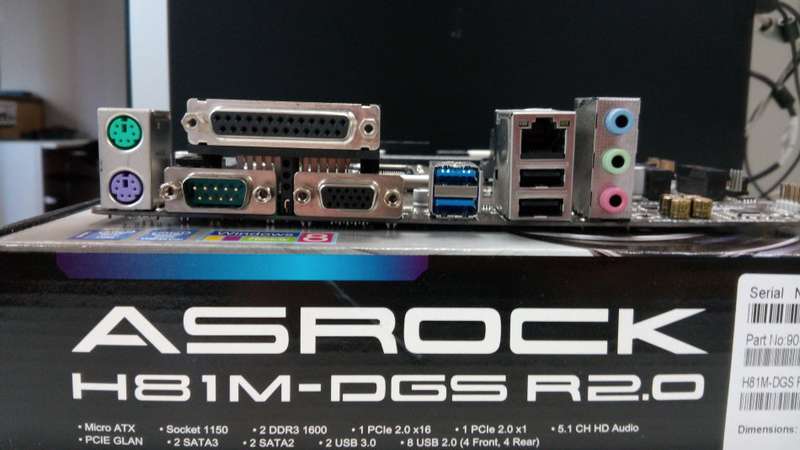 ASRock H81M-DGS R2.0 Socket 1150 M-Atx Motherboard