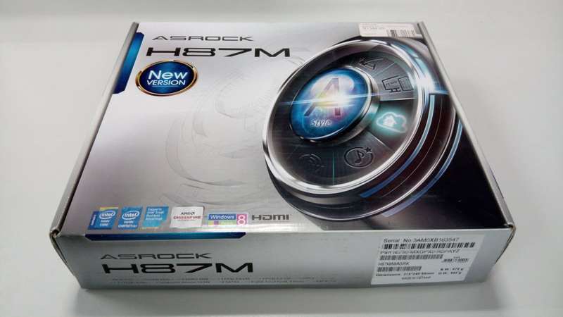ASRock H87M Socket 1150 M-ATX Motherboard