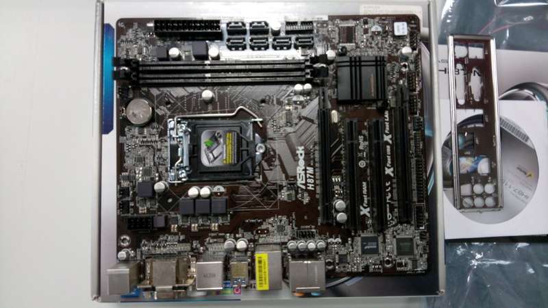 ASRock H87M Socket 1150 M-ATX Motherboard