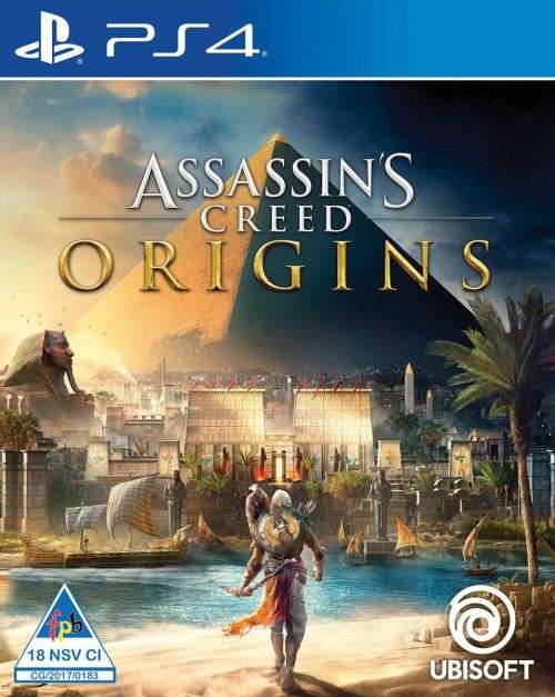 ASASSIN'S CREED ORIGINS AND MARVEL'S SPIDERMAN GAME OF THE YEAR EDITION FOR PS4
