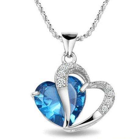 Fashion Jewelry Beautiful heart shape 925 silver Pendants