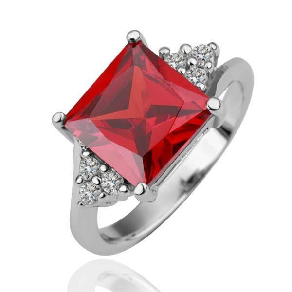 Fashion Jewelry Beautiful 18K White GOLD PLATED RING!!