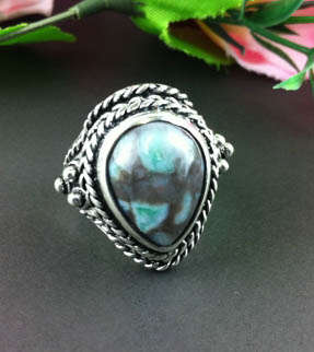Fashion Jewelry Beautiful 925 Sterling Silver Plated RING!!--Size 9.5