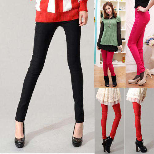 **Show Your Sexy Figure** Women Sexy  Slim Fit Skinny Stretch Pants 3 Color, Full Size !!!