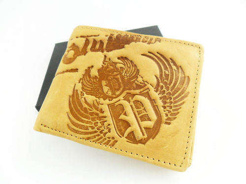 Fashion Men's Pockets Card Holder Bifold Purse Genuine Cow Leather Wallet