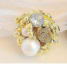 Lovely Rose Style Dress Ring !