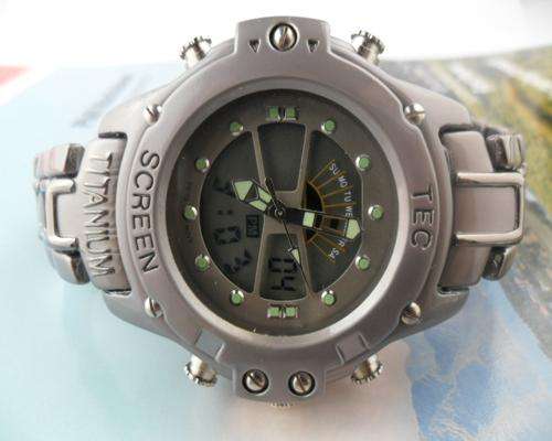 New! Mens  Sport Analog Digital  Watch