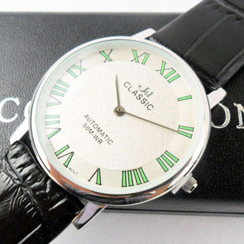 Fashion Jewelry **J&I COLLECTION Very Thin Quartz Men's Watch